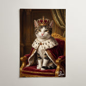 Hundeportrait im Renaissance-Stil nach Foto - Poster