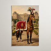 Hundeportrait im Renaissance-Stil nach Foto - Poster